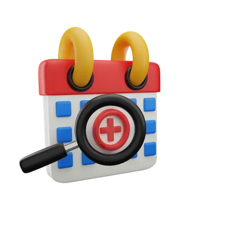 Free Calendar Appointment  3D Icon