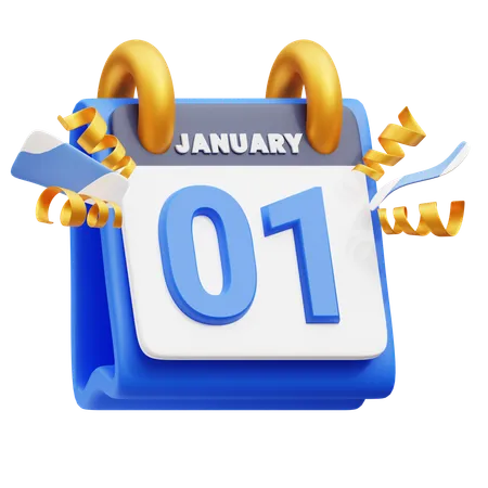 Free Calendario  3D Icon