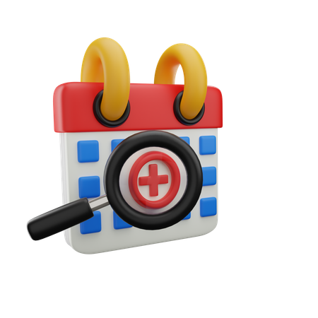 Free Cita del calendario  3D Icon