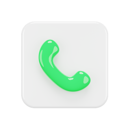 Free Calling App  3D Icon