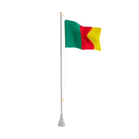 Free Cameroon  3D Flag