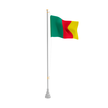 Free Cameroun  3D Flag