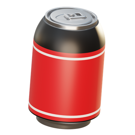 Free Canette de soda  3D Icon