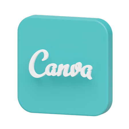 Free Canva Logo  3D Illustration