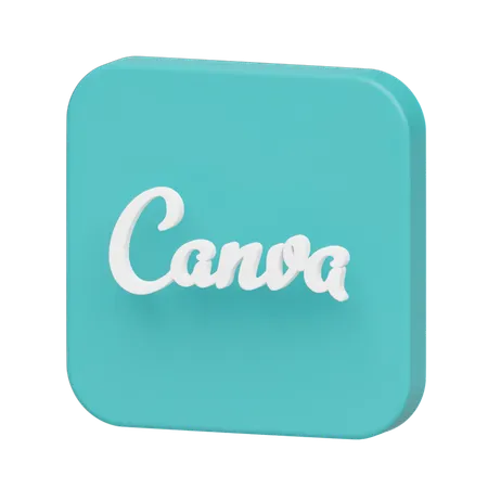 Free Canva Logo  3D Illustration