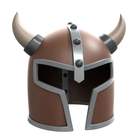 Free Capacete viking  3D Icon