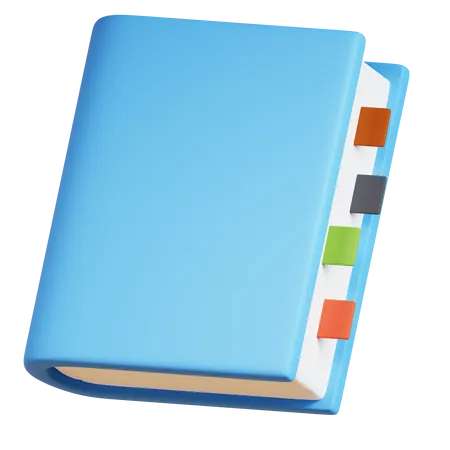 Free Carnet de notes  3D Icon