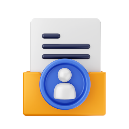Free Carpeta de usuario  3D Icon