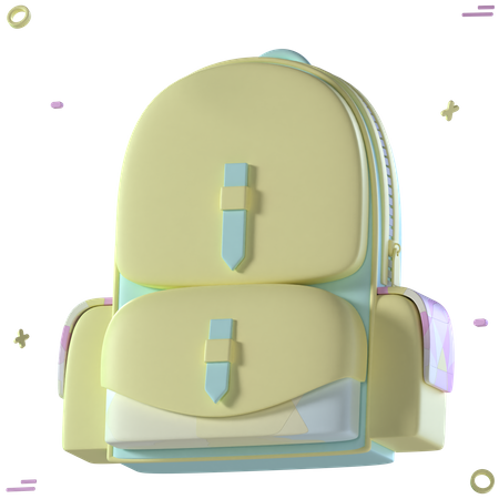 Free Cartable  3D Icon