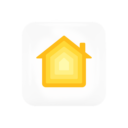 Free Casa de manzana 3D Icon