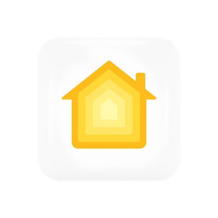 Free Casa de manzana  3D Logo