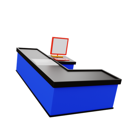 Free Cash Counter  3D Icon