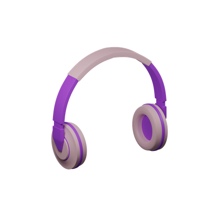 Free Casque de musique  3D Icon