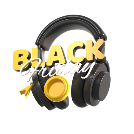 Free Écouteurs pour le black friday  3D Icon