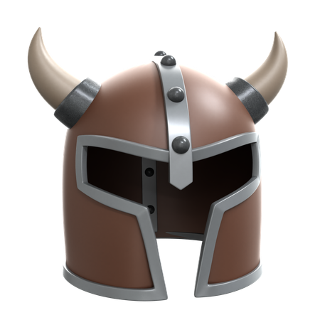 Free Casque viking  3D Icon