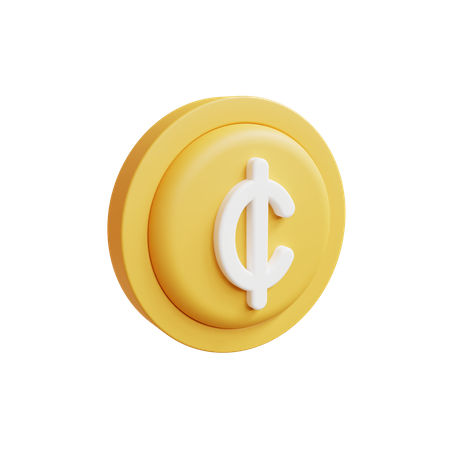 Free Cedis  3D Icon