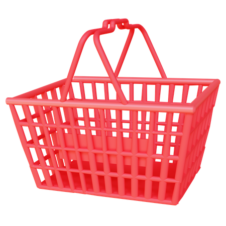 Free Cesta de la compra  3D Icon