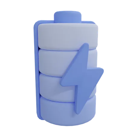 Free Battery Charging 3D Icon