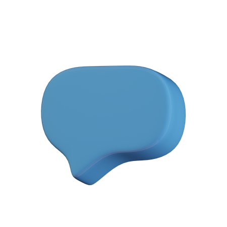 Free 채팅  3D Icon
