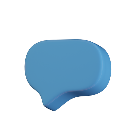 Free Chat  3D Icon