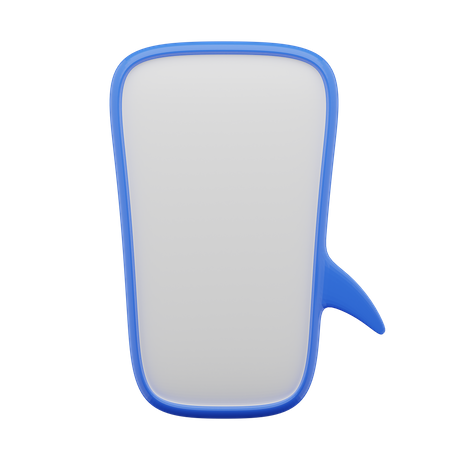 Free Chat Bubble  3D Icon