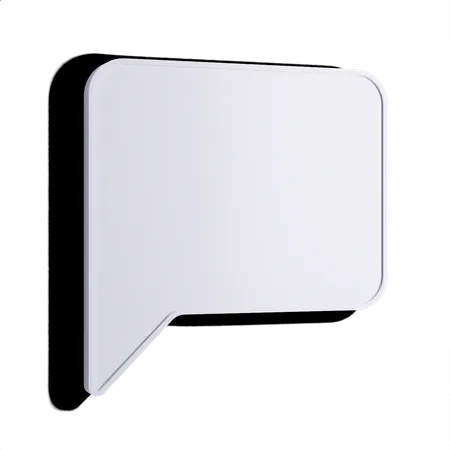 Free 3 D Bubble Speech Icons In White With A Shadow 3D Illustration