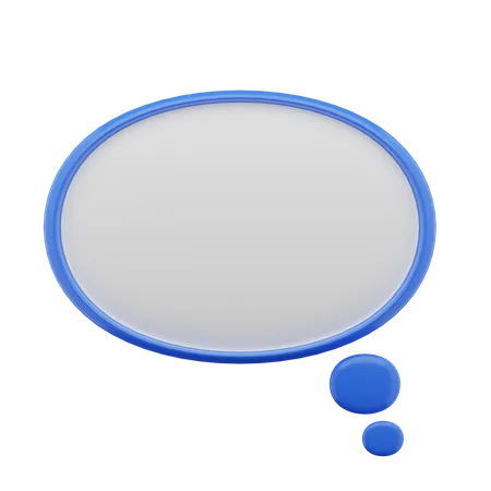 Free Bulle de discussion  3D Icon