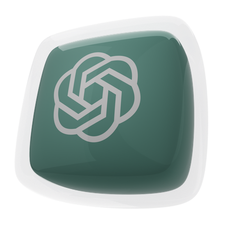 Free Chatgpt  3D Icon