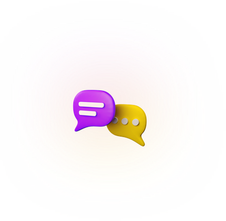 Free Chatting  3D Icon