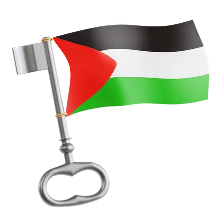 Free Chave palestina  3D Icon