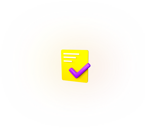 Free Checklist  3D Icon