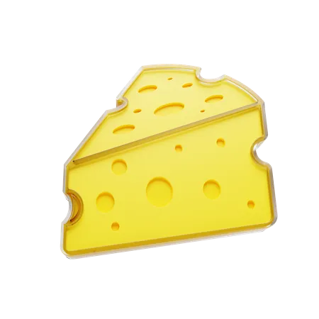 Free Cheese 3D Illustration