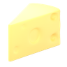 3d cheese cube
