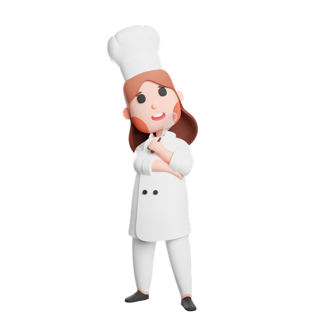 Free Chef attentionné  3D Icon