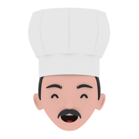 Free Chef cuisinier  3D Icon