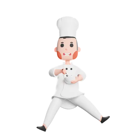 Free Chef Profissional  3D Illustration