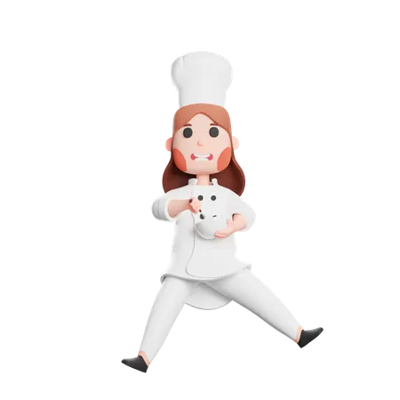 Free Chef Profissional  3D Illustration