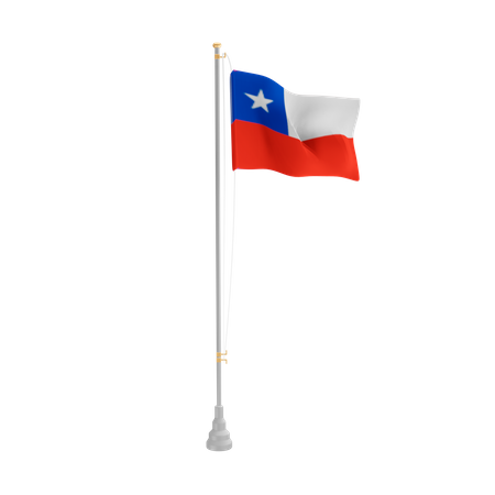 Free Chili  3D Flag