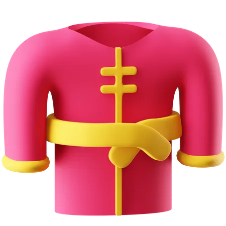 Free Chinese Dress 3D Icon download in PNG, OBJ or Blend format