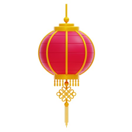 Free Chinese Lantern  3D Icon