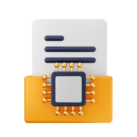 Free Chip Folder  3D Icon