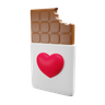 3d chocolate logo