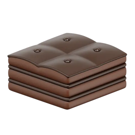 Free Chocolate Brownies  3D Icon