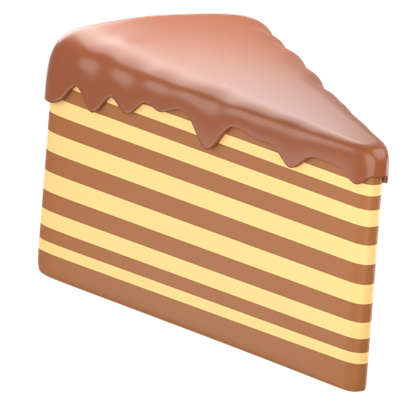 Free Chocolate Cake  3D Icon