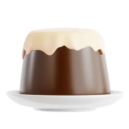 Free Chocolate Pudding  3D Icon