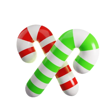 Free Christmas Candy  3D Icon