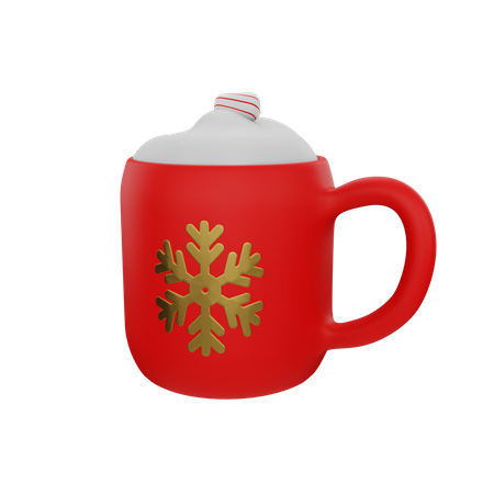 Free Christmas Cup  3D Icon