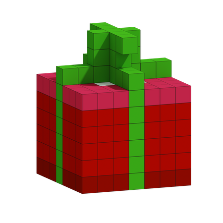 Free Christmas Gift  3D Icon