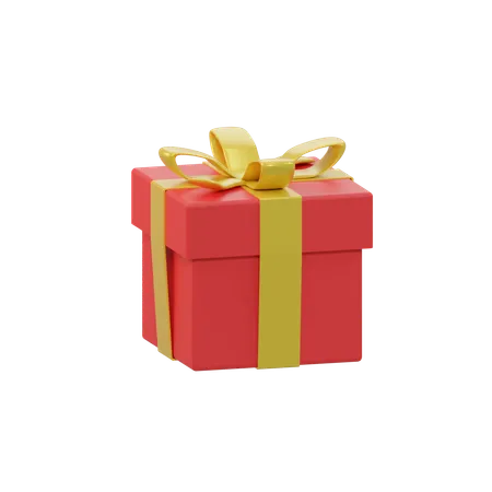 Free Christmas Gift  3D Icon