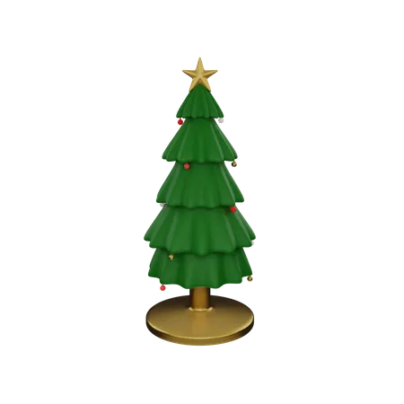 Free Christmas Tree 3D Illustration